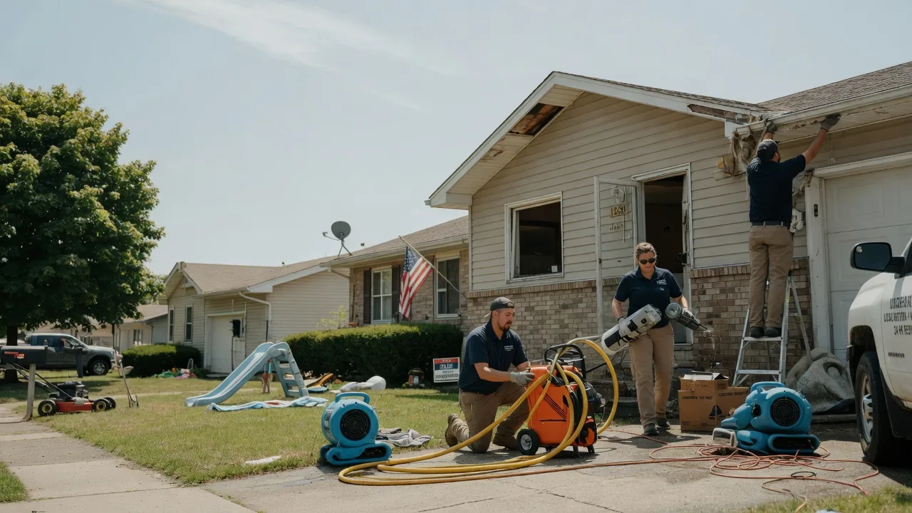 Water Damage Restoration in Mertztown, PA near me